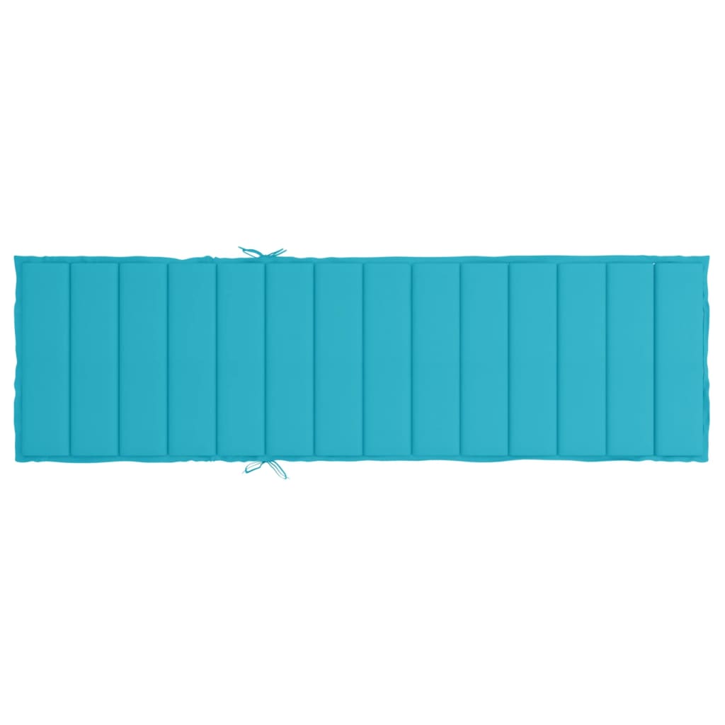 Liege-Kissen Blatt Blattmuster 200 x 70 x 3 cm Oxford-Stoff
