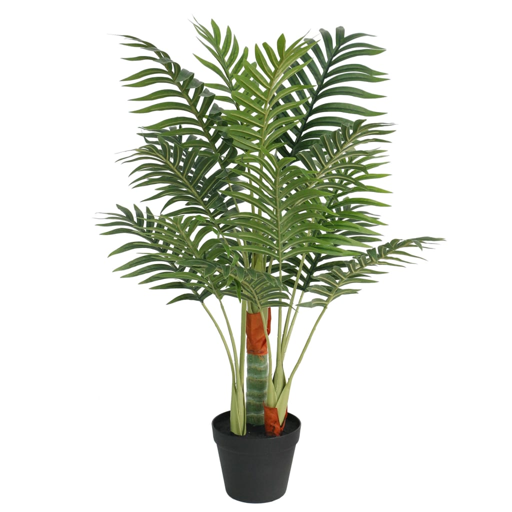 Palme Künstlich mit 3 Stämmen Grün 120 cm PP