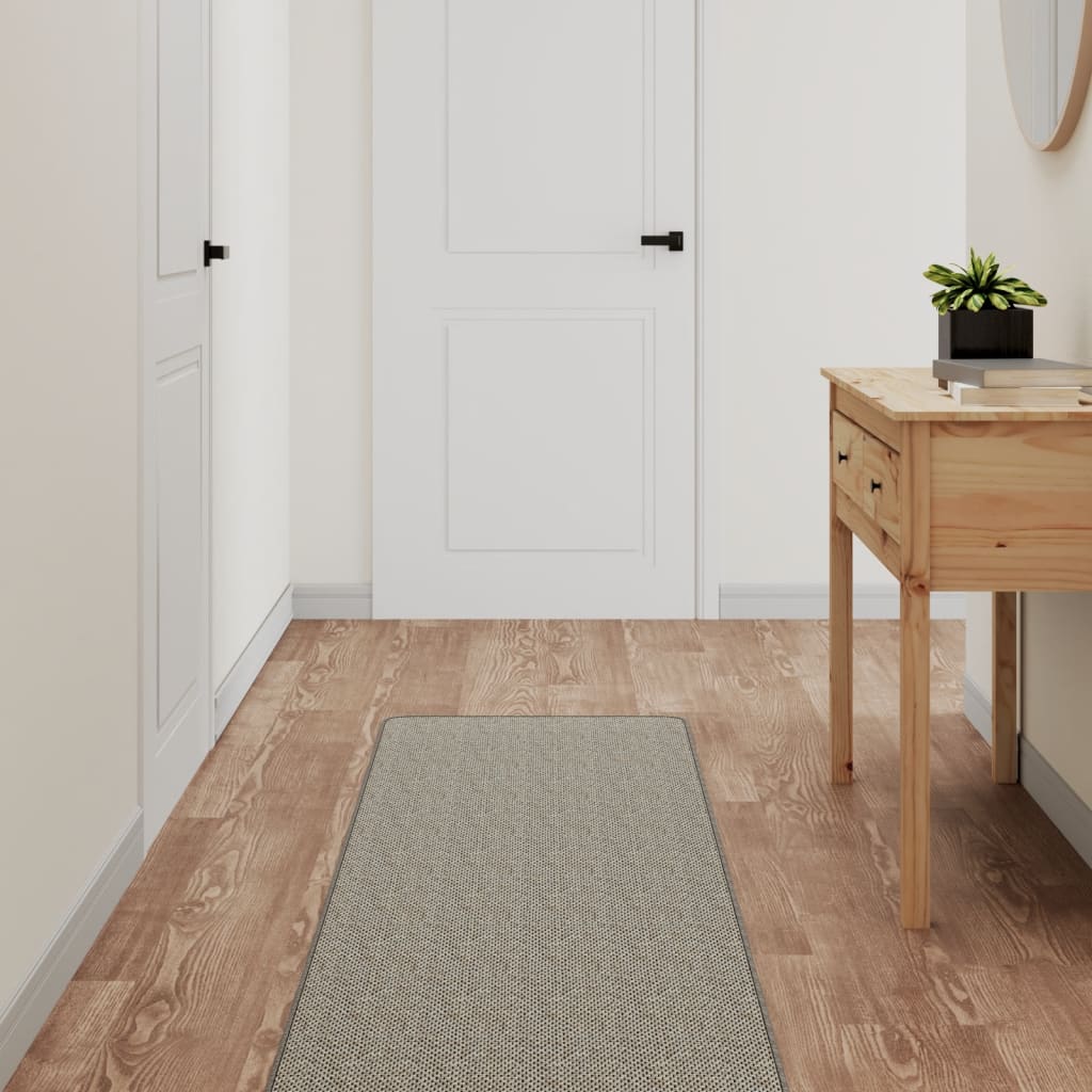 Teppichläufer Sisal-Optik Platina 50x100 cm