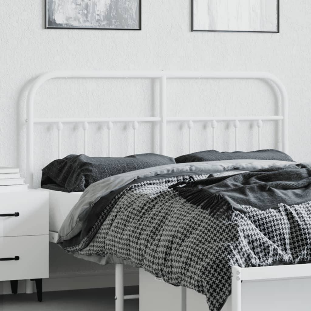Ersatz-Kopfteil Metall Schwarz 75 cm