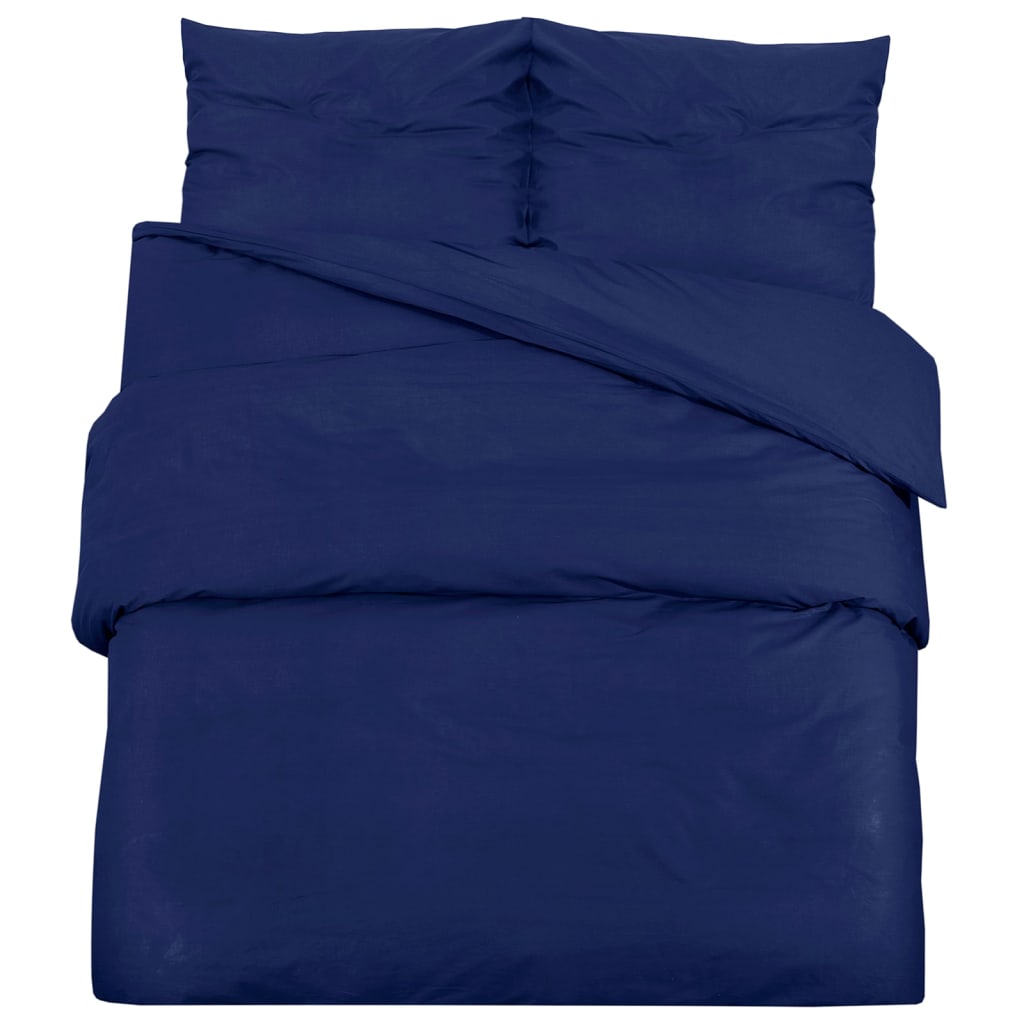 Bettwäsche-Set Anthrazit 140x200 cm Leichte Mikrofaser