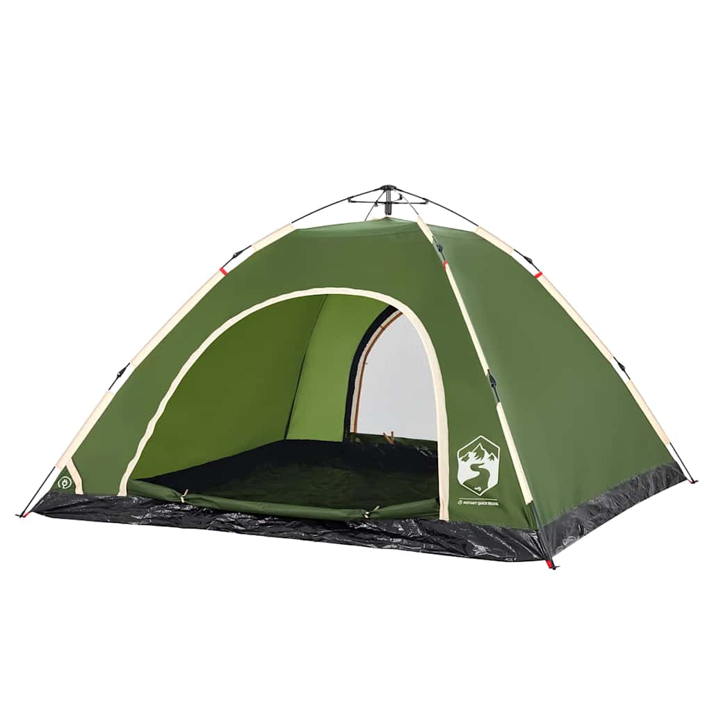 Campingzelt 2 Personen Grün Quick Release