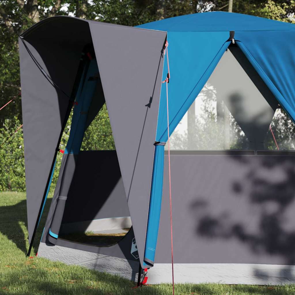Cabin Zelt 3-Personen mit Dach Grün und Weiß 320 x 320 x 203 cm