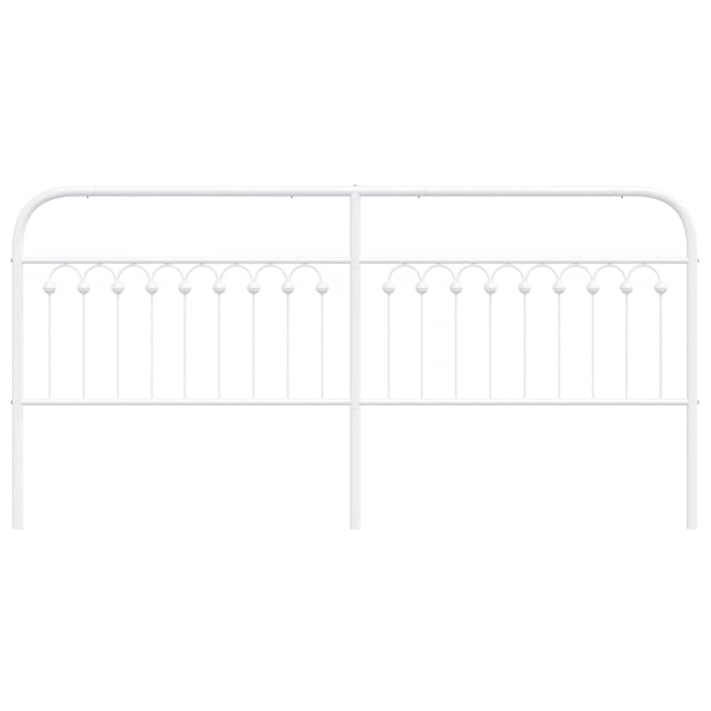 Ersatz-Kopfteil Metall Schwarz 75 cm