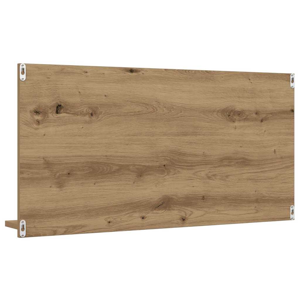 Badspiegel Weiß 90x10,5x45 cm Holzwerkstoff