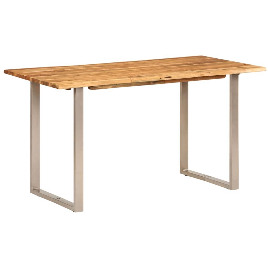 Esstisch 154x80x76 cm Massivholz Akazie