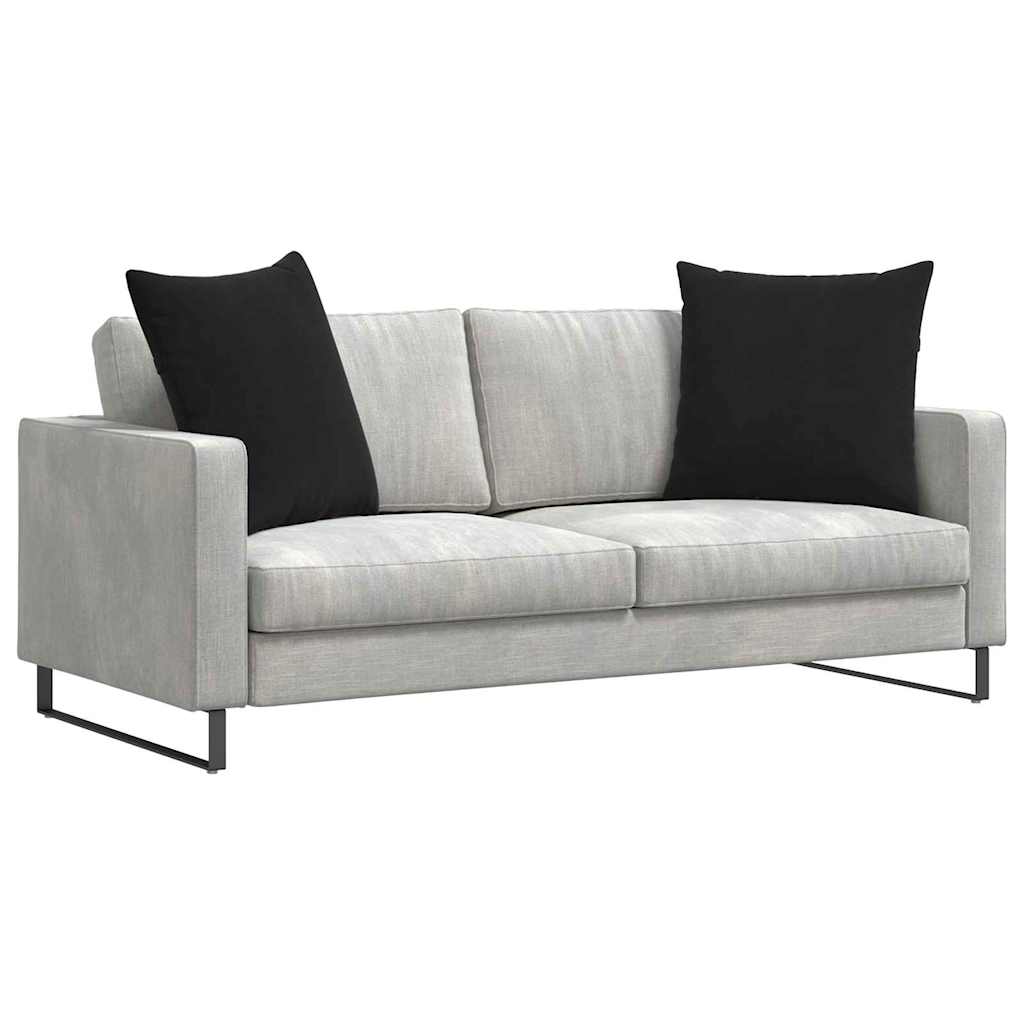 Sofakissen 2 Stück Blau 50 x 30 cm Cordstoff