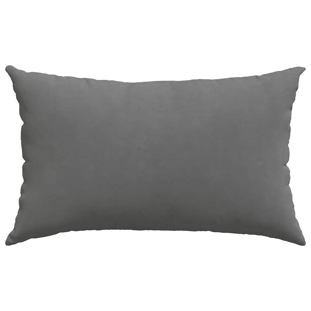 Sofakissen 2 Stück Taupe 50 x 30 cm Stoff