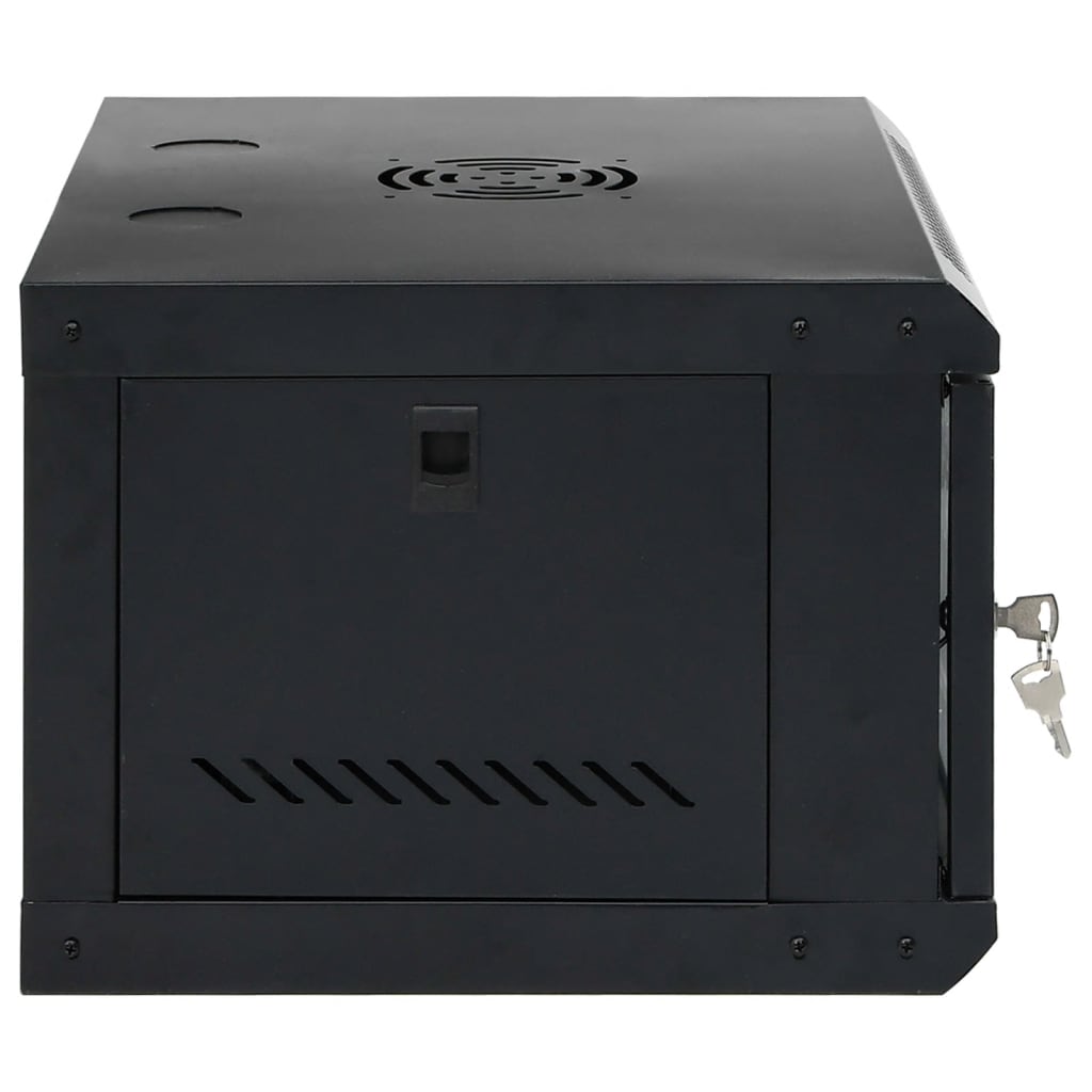 Netzwerkschrank mit Speicher Grau 60 x 45 x 28 cm Stahl