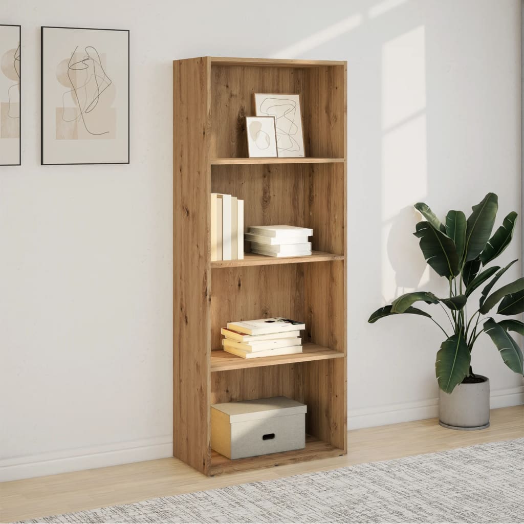 Bücherregal Weiß 80x30x189 cm Holzwerkstoff