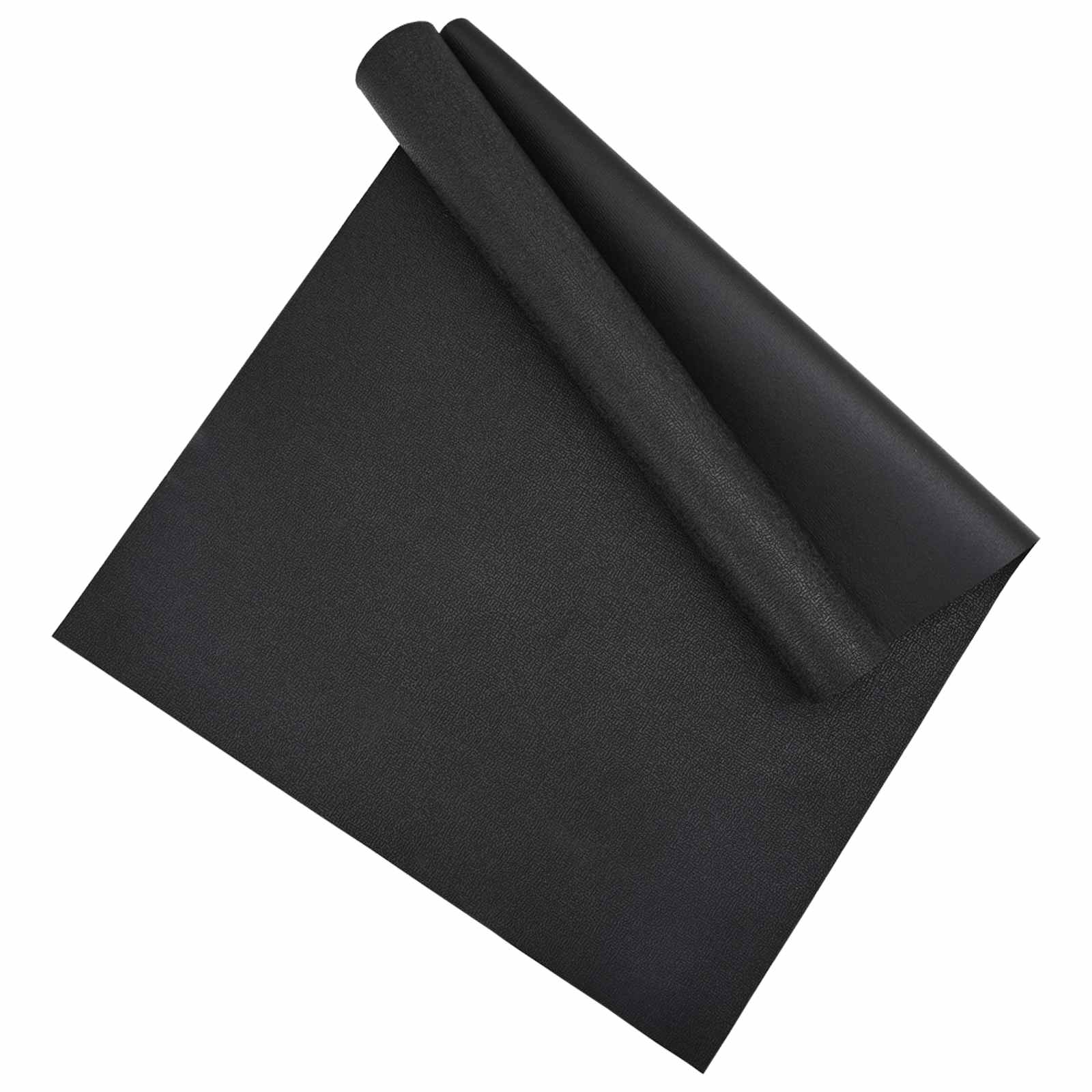 Sport-Schutzmatte Schwarz 120 x 60 x 0,6 cm hochdichtes PVC