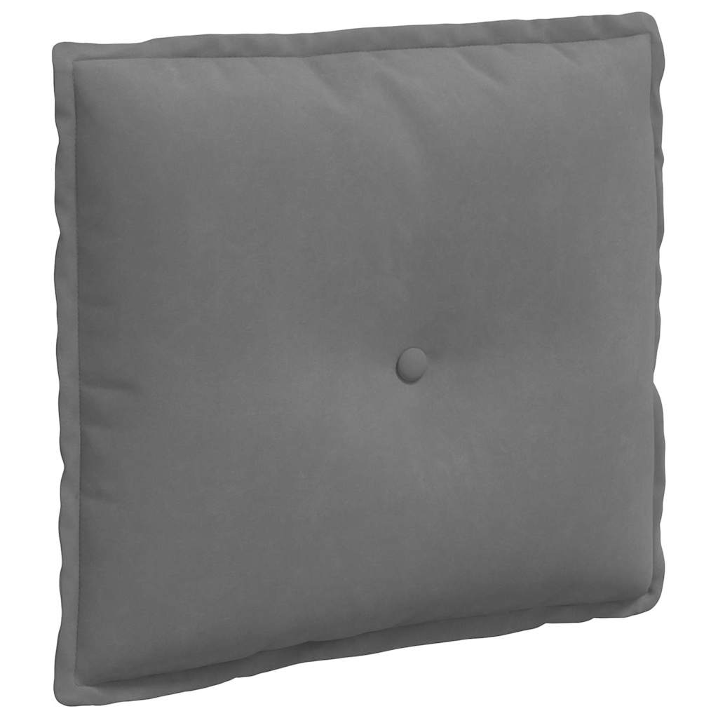Rückenkissen Taupe 50 x 45 cm Mikrofaserstoff