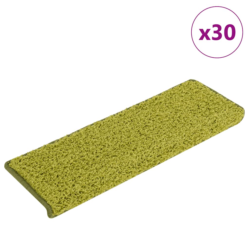 Stufenmatten 15 Stk. 65x21x4 cm Grau Rechteckiger Rand
