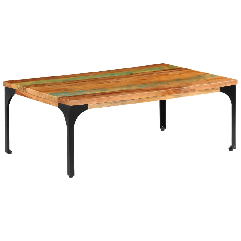 Couchtisch 100x55x35 cm Massivholz Mango