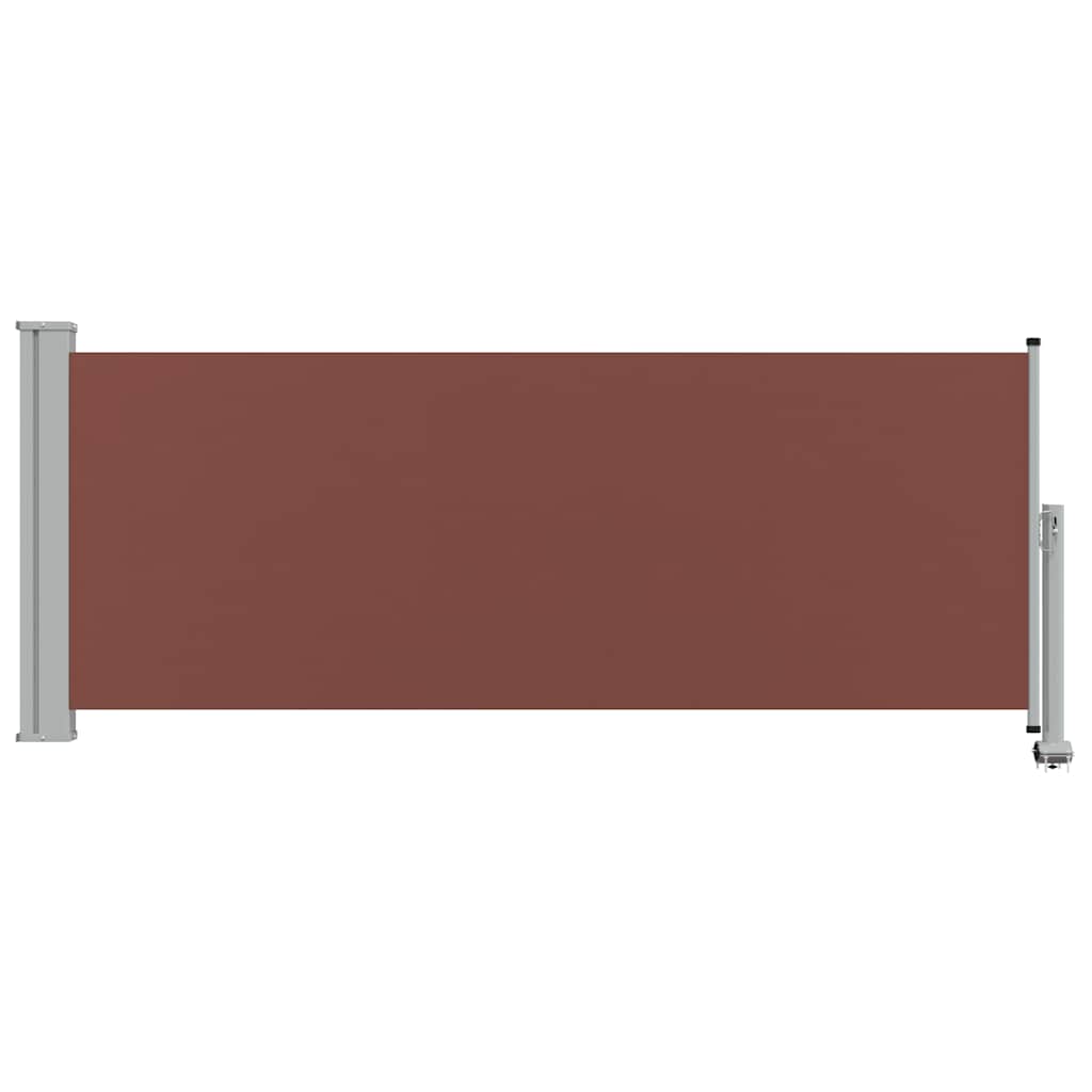 Seitenmarkise 60 x 300 cm 100% Polyester Eisen Stahl