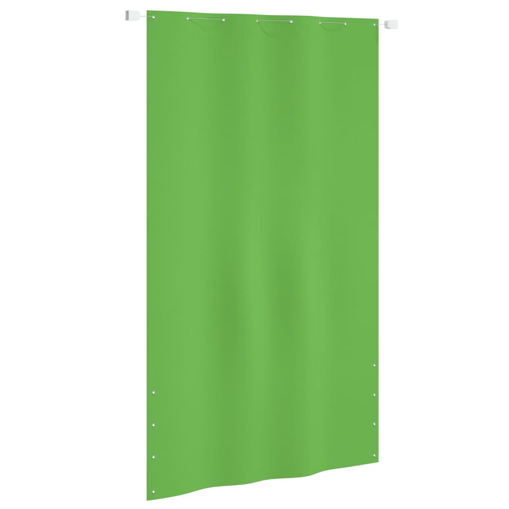 Balkon-Sichtschutz Hellgrün 100x240 cm Oxford-Gewebe