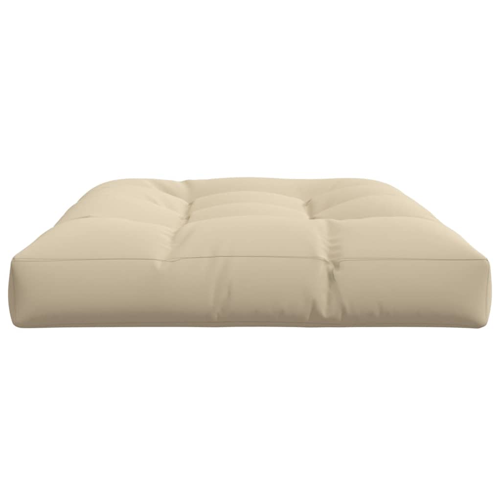Palettenkissen Anthrazit 50x50x12 cm Stoff
