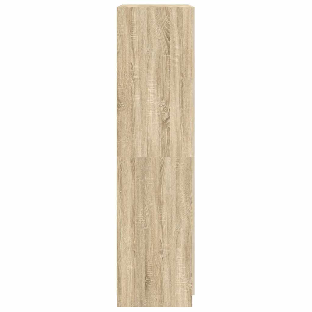 Kleiderschrank Weiß 90x52x200 cm Holzwerkstoff