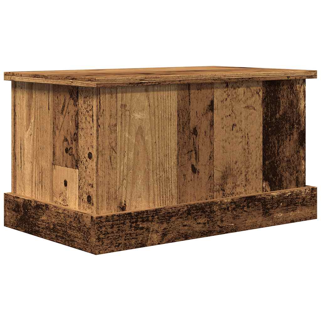 Aufbewahrungsbox Weiß 50 x 30 x 28 cm Holzwerkstoff