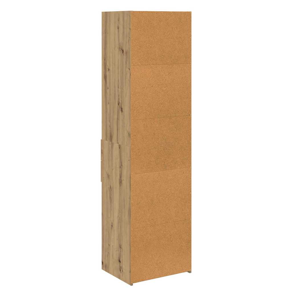 Highboard Altholz 50 x 42,5 x 185 cm Holzwerkstoff