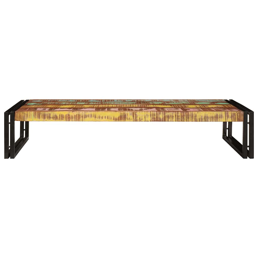 Badregal für Braun 40 x 50 x 23 cm Massives rohes Mangoholz