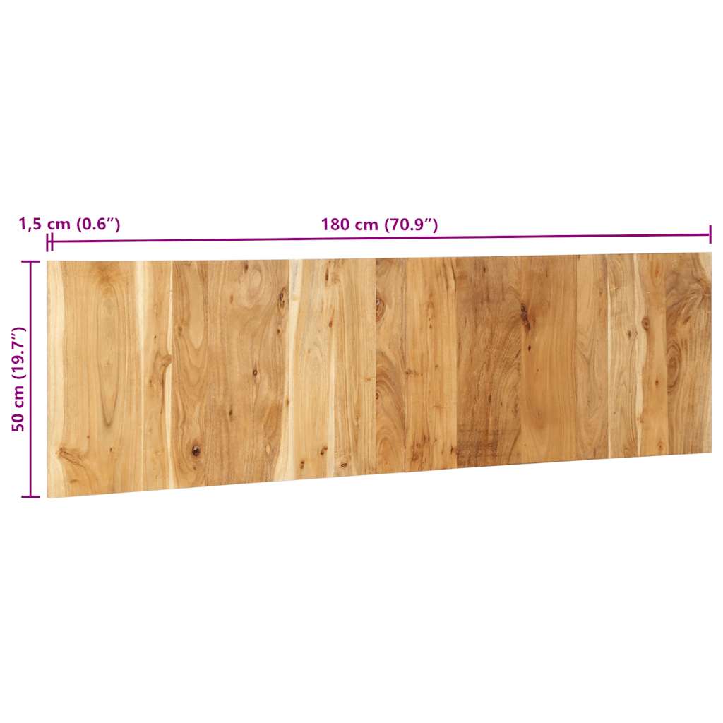 Kopfteil Mehrfarbig 160 cm Massivholz Altholz
