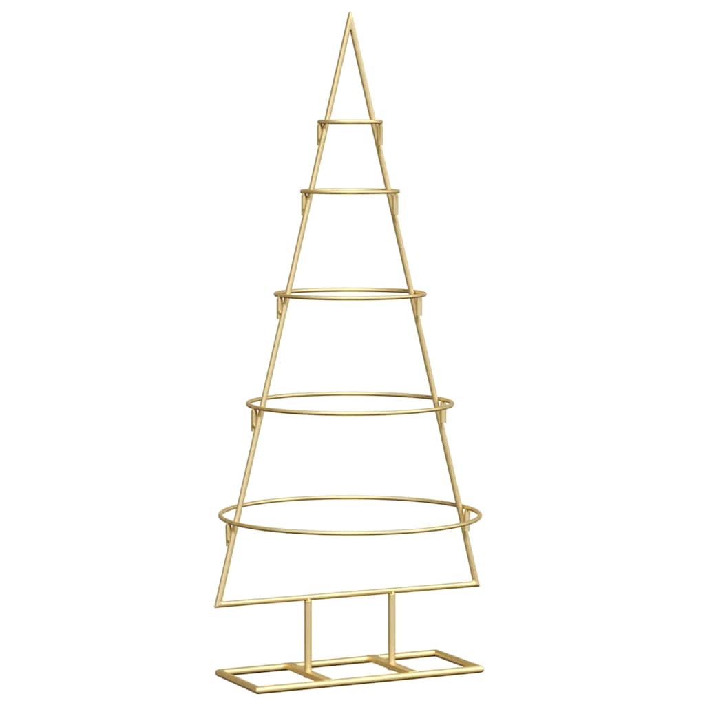 Metall-Weihnachtsbaum Deko Schwarz 60 cm