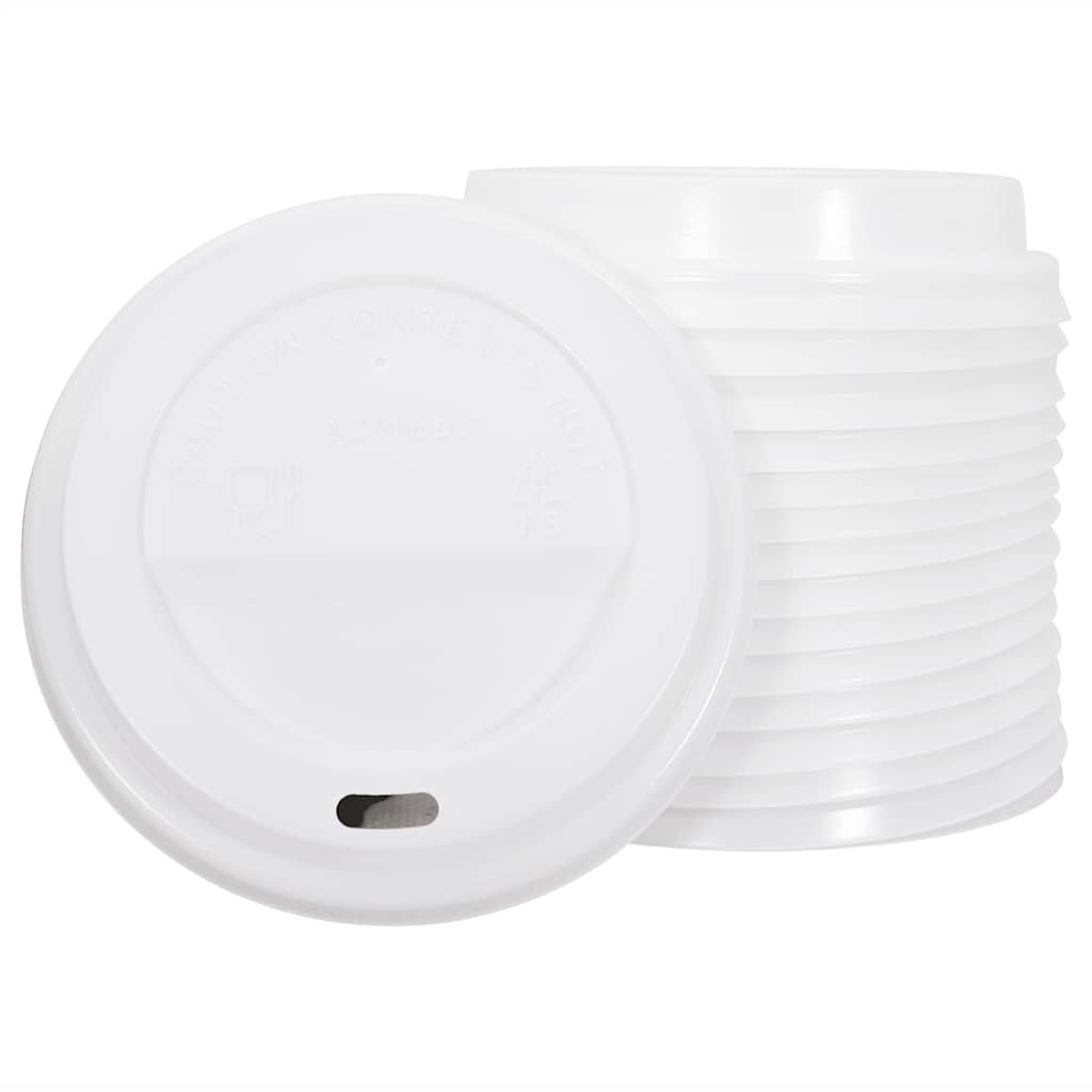 Pappbecher mit Deckeln 1000 Stk. 4oz 100ml