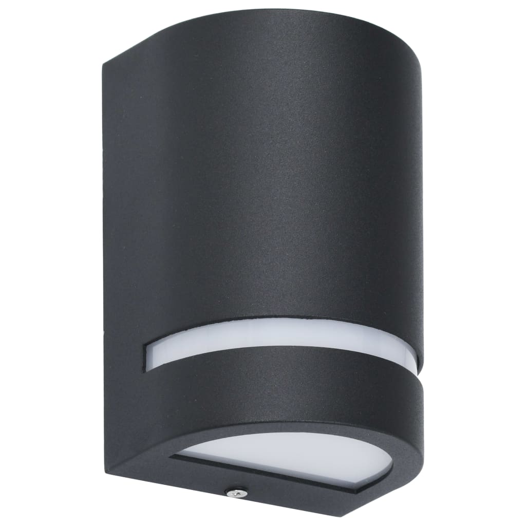 Außenwandleuchte Schwarz Aluminiumdruckguss