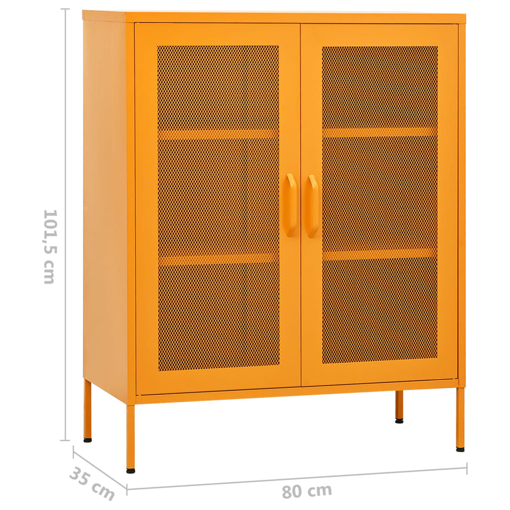 Lagerschrank Olivgrün 80x35x101,5 cm Stahl