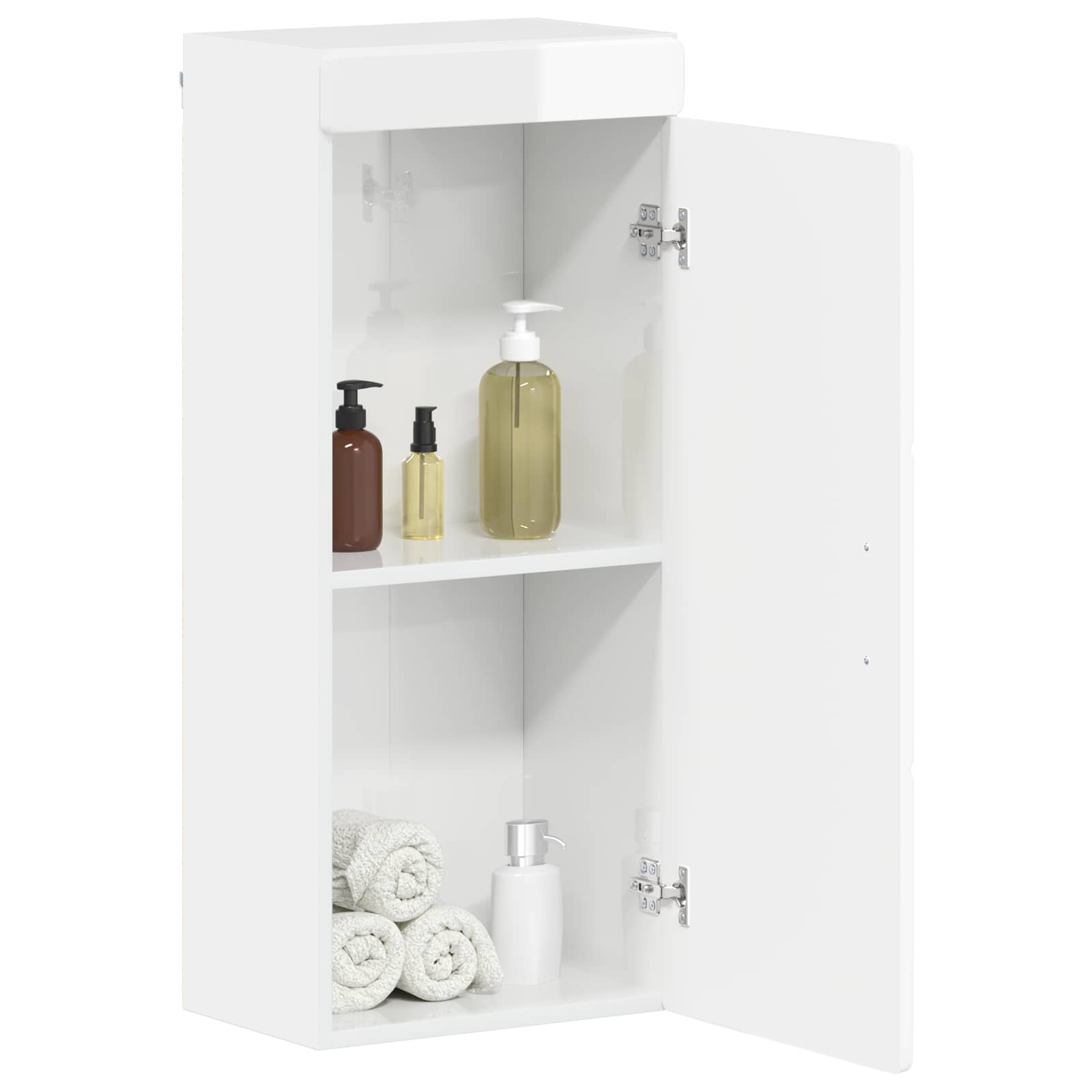 Badezimmermöbel-Set TULUM 2 pcs Weiß 60 x 34 x 63 cm