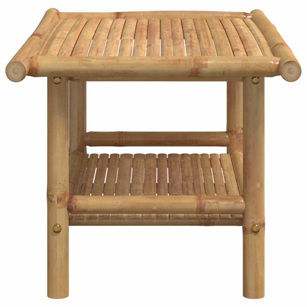 Couchtisch 45x45x45 cm Bambus