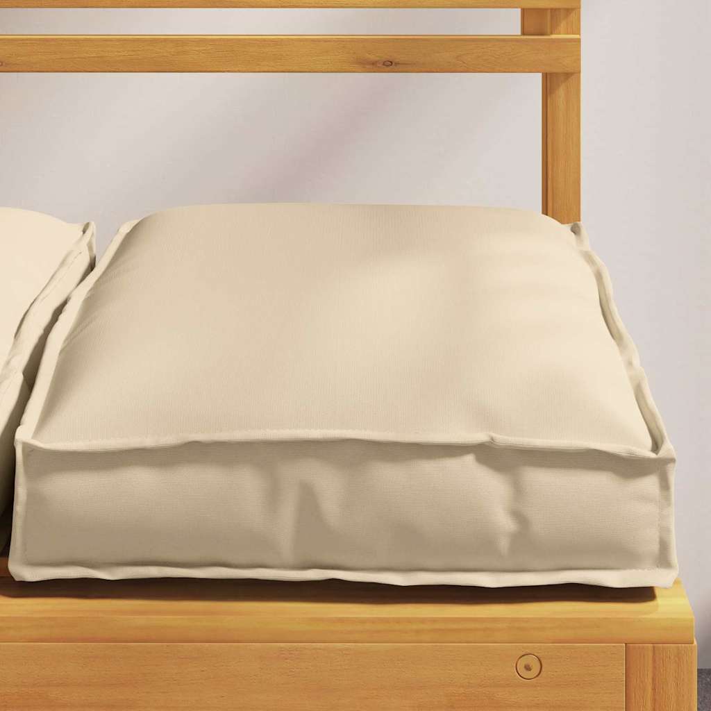Kissen 2 pcs Anthrazit 40 x 40 x 8 cm Oxford-Stoff
