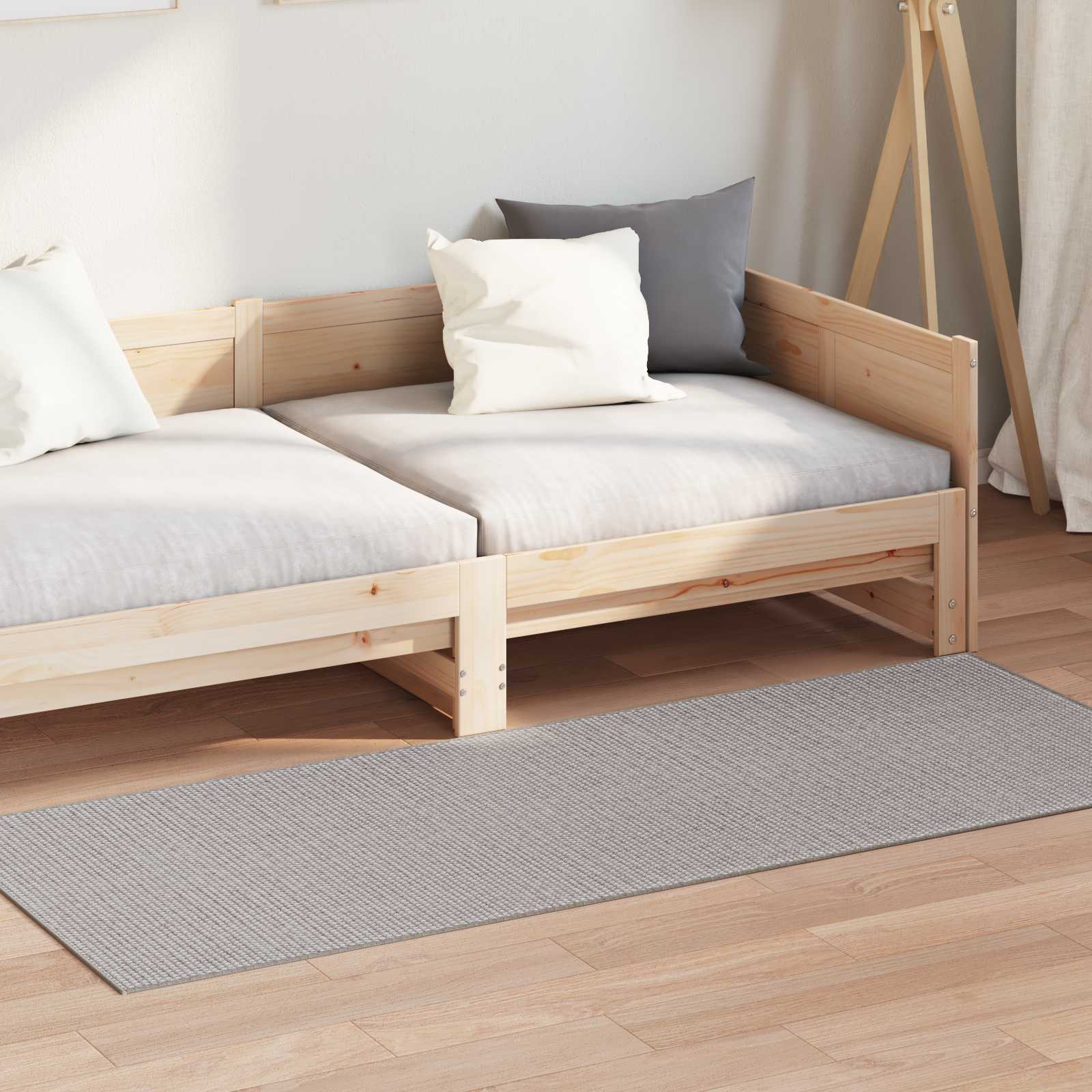 Bereichsteppiche Rechtwinklig LUGO Creme 150 x 80 cm Polyester