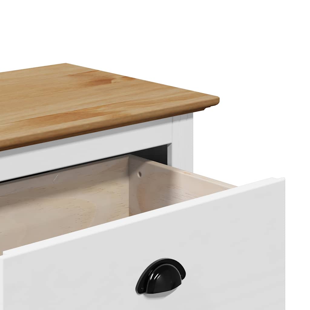 Flurbank BODO Weiß 114x40x45 cm