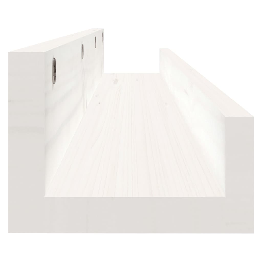 Wandregale 2 Stk. 50x12x9 cm Massivholz Kiefer