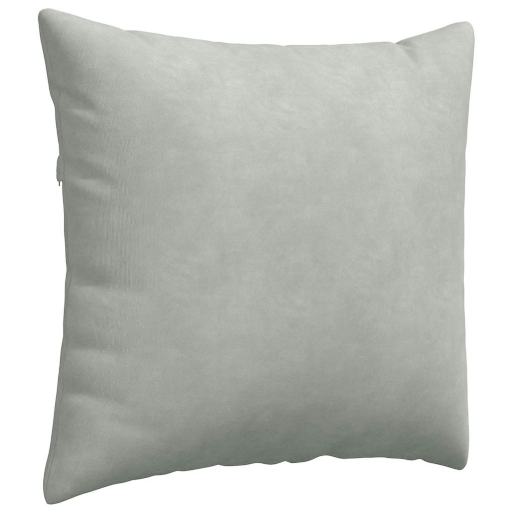 Sofakissen 2 Stück Blau 50 x 30 cm Cordstoff