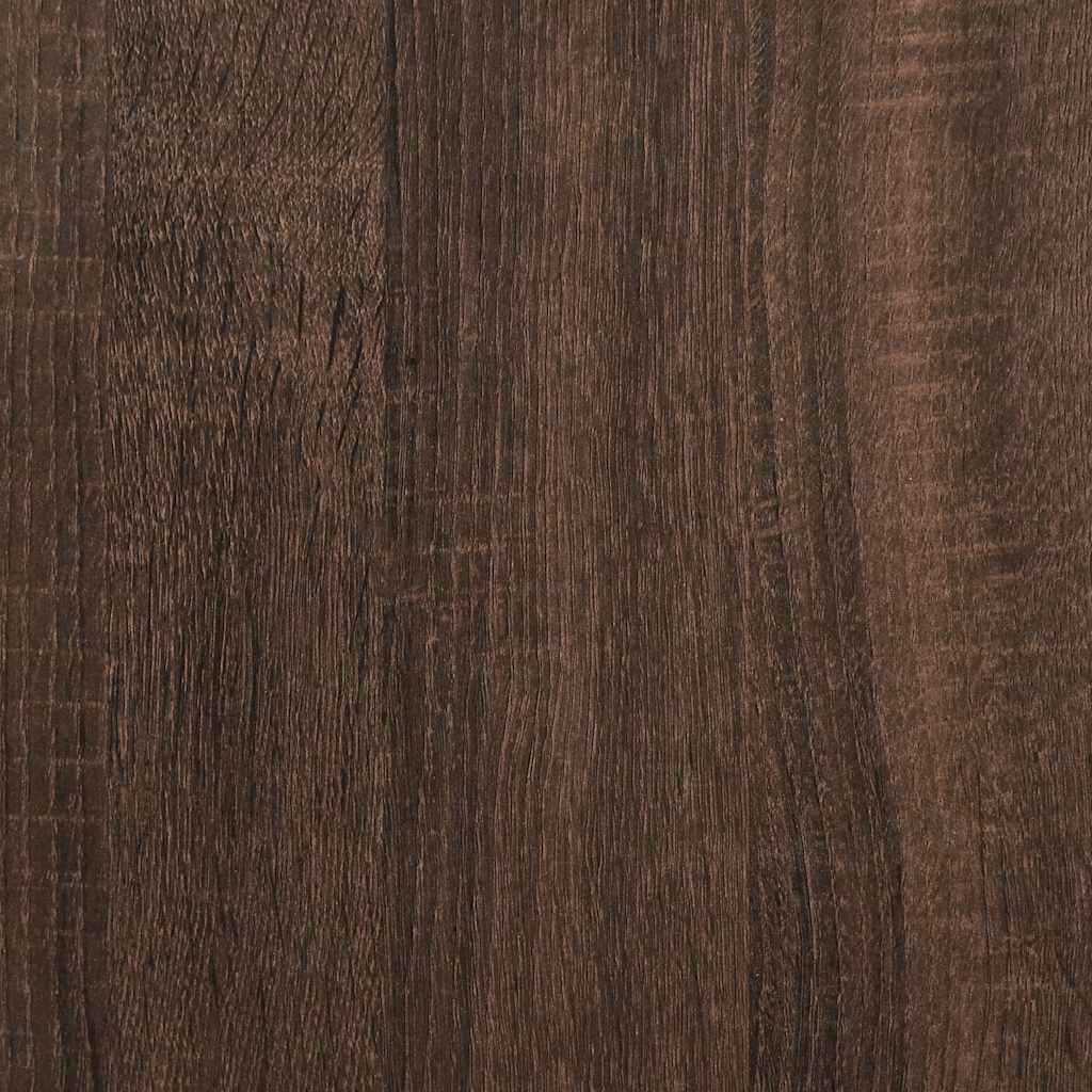 Bücherregal Schwarz 97,5x33x107,5 cm Holzwerkstoff und Metall