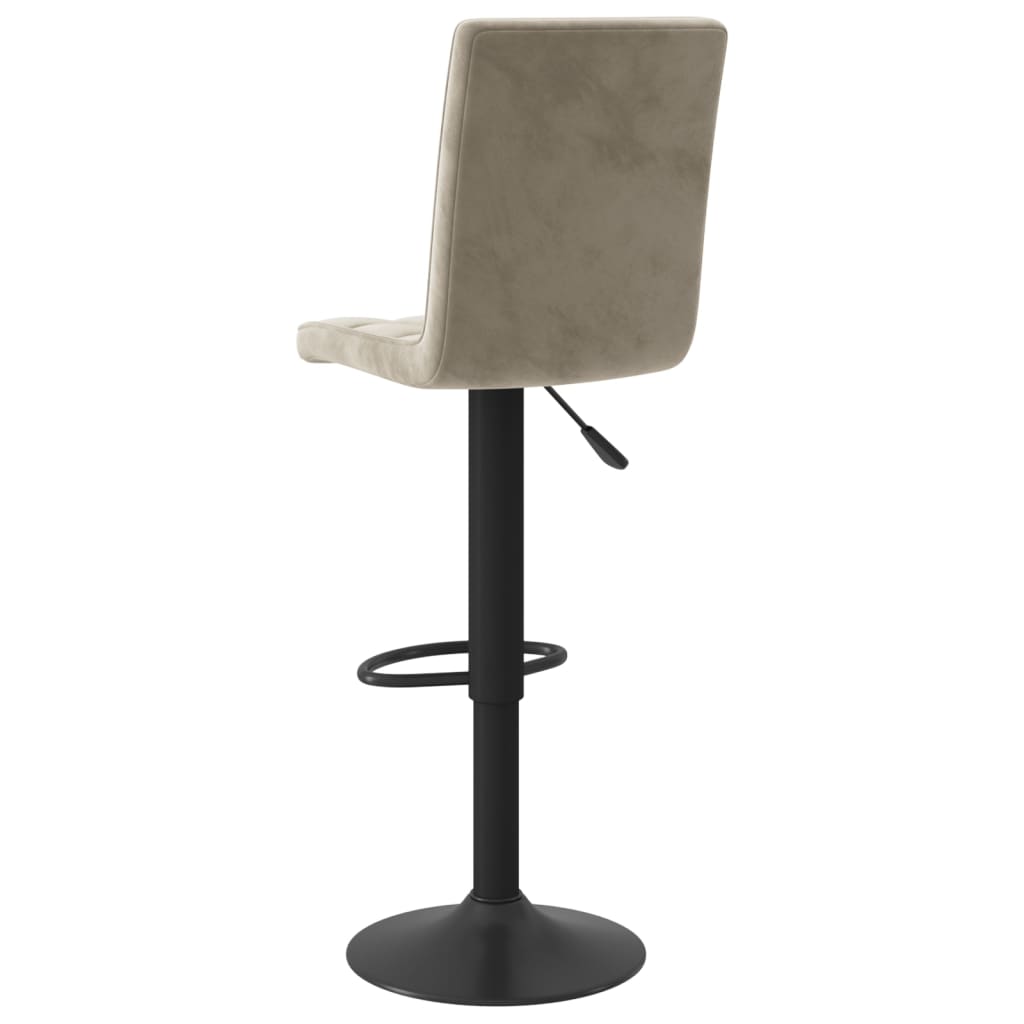 Barhocker Rosa Samt