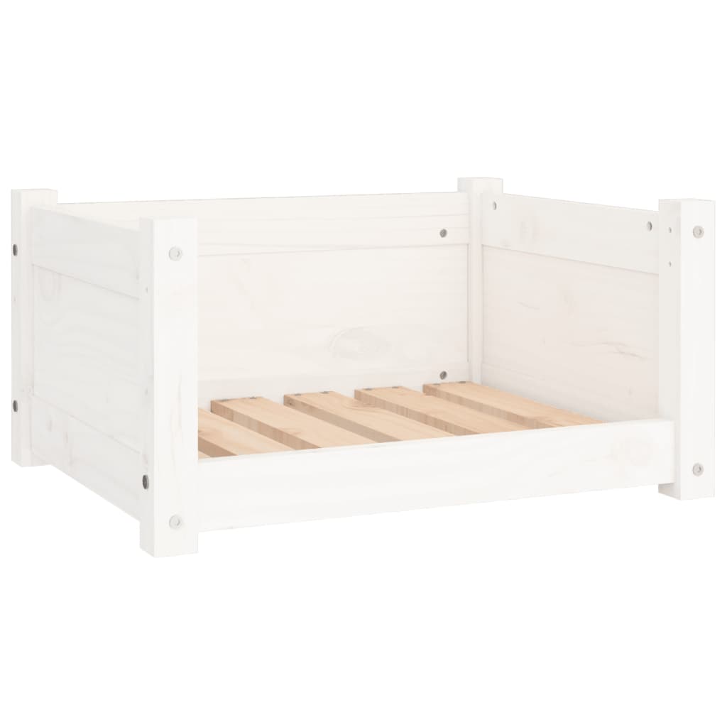 Hundebett 55,5 x 45,5 x 28 cm Massivholz Kiefer