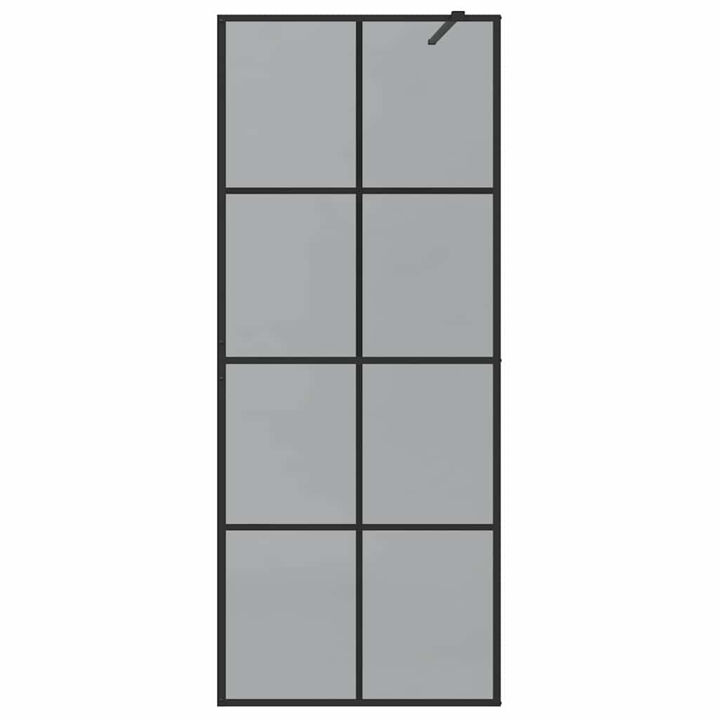 Duschwand für Begehbare Dusche mit Klarem ESG Glas 80x195 cm