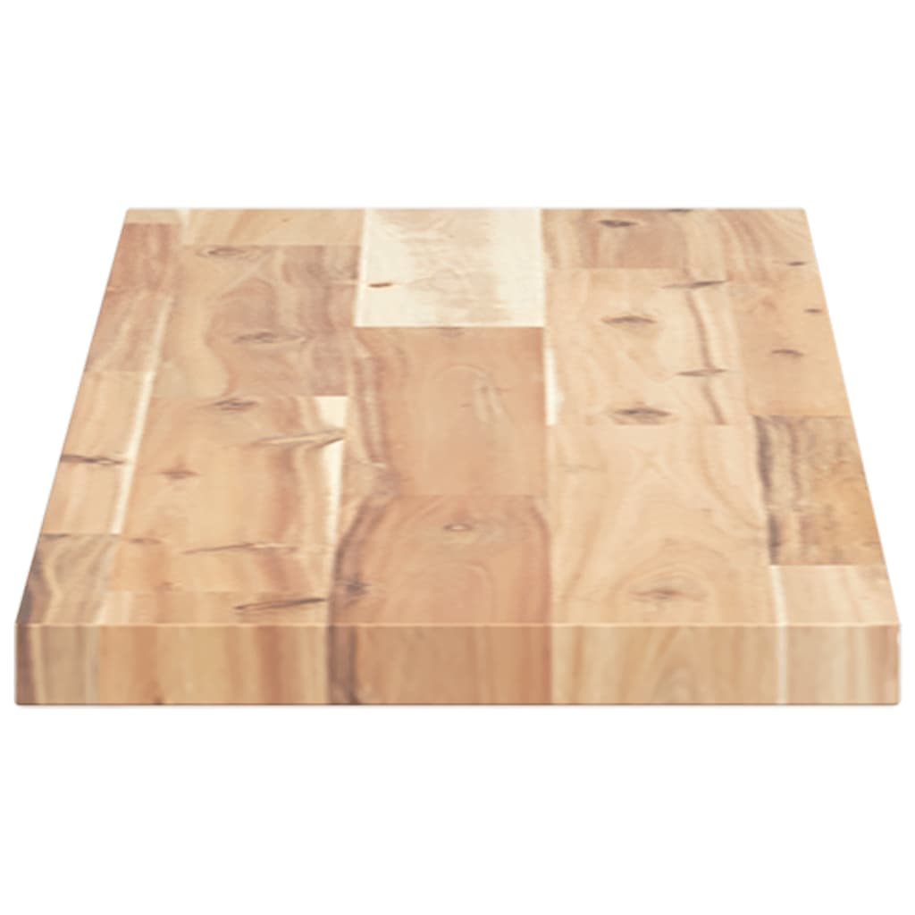 Tischplatte 40x20x2 cm Rechteckig Massivholz Akazie