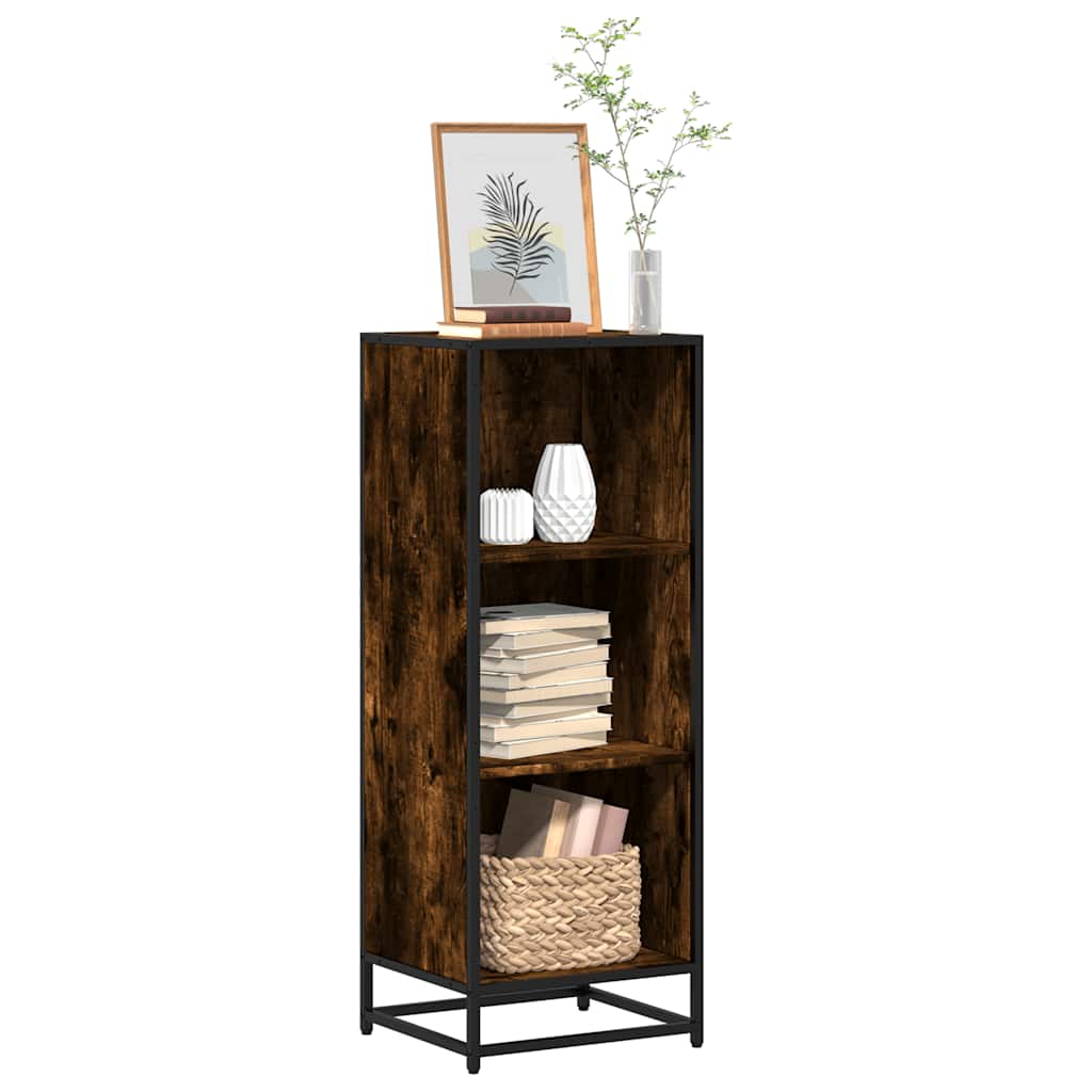 Bücherregal Schwarz 60x35x139 cm Holzwerkstoff