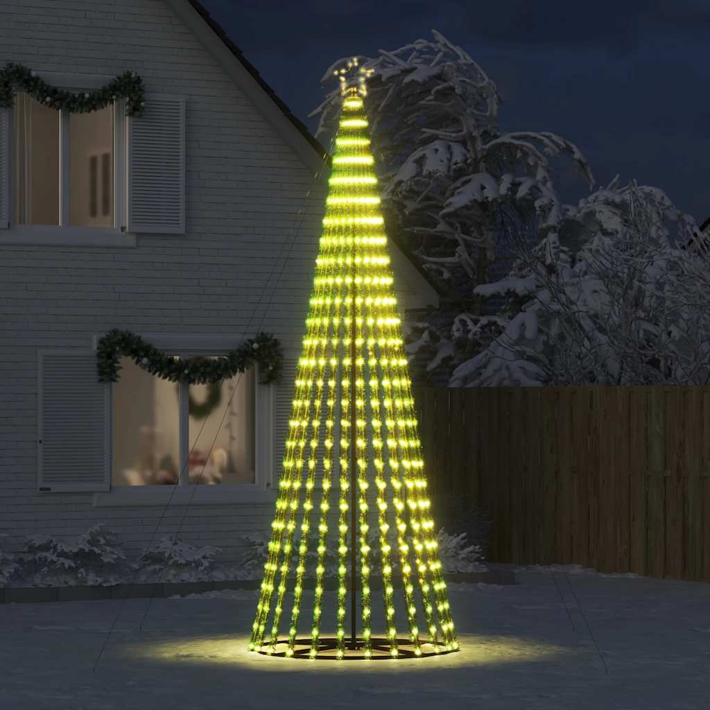 LED Weihnachtsbaum 275 LEDs Warmweiß 180 cm