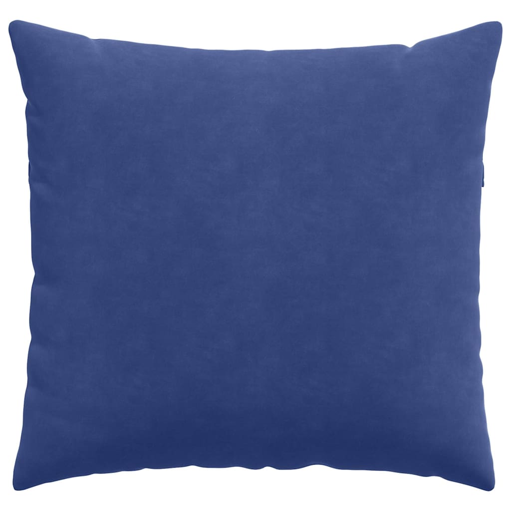 Sofakissen 2 Stück Blau 50 x 30 cm Cordstoff