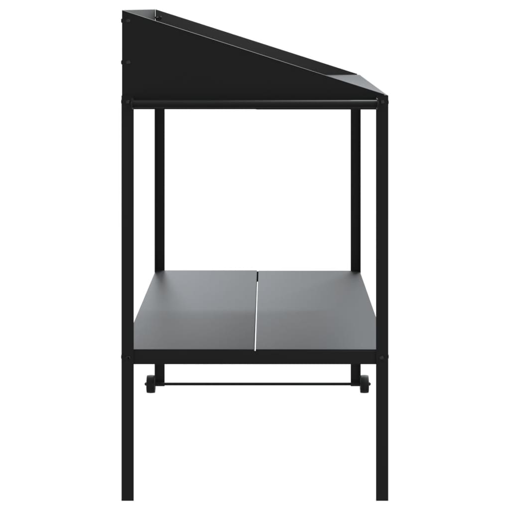 Pflanzenständer Anthrazit 56,5x54,5x100 cm Verzinkter Stahl