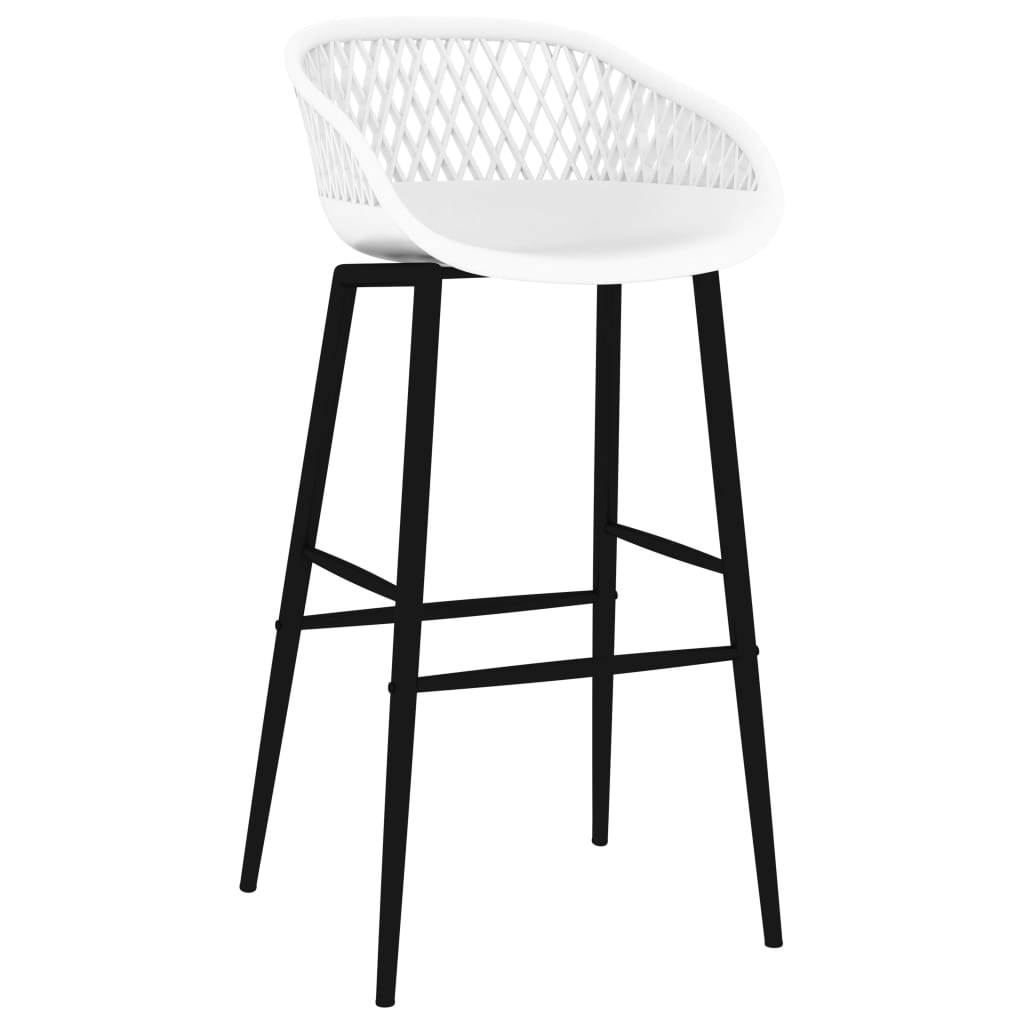 Barhocker 2 Stk. Schwarz