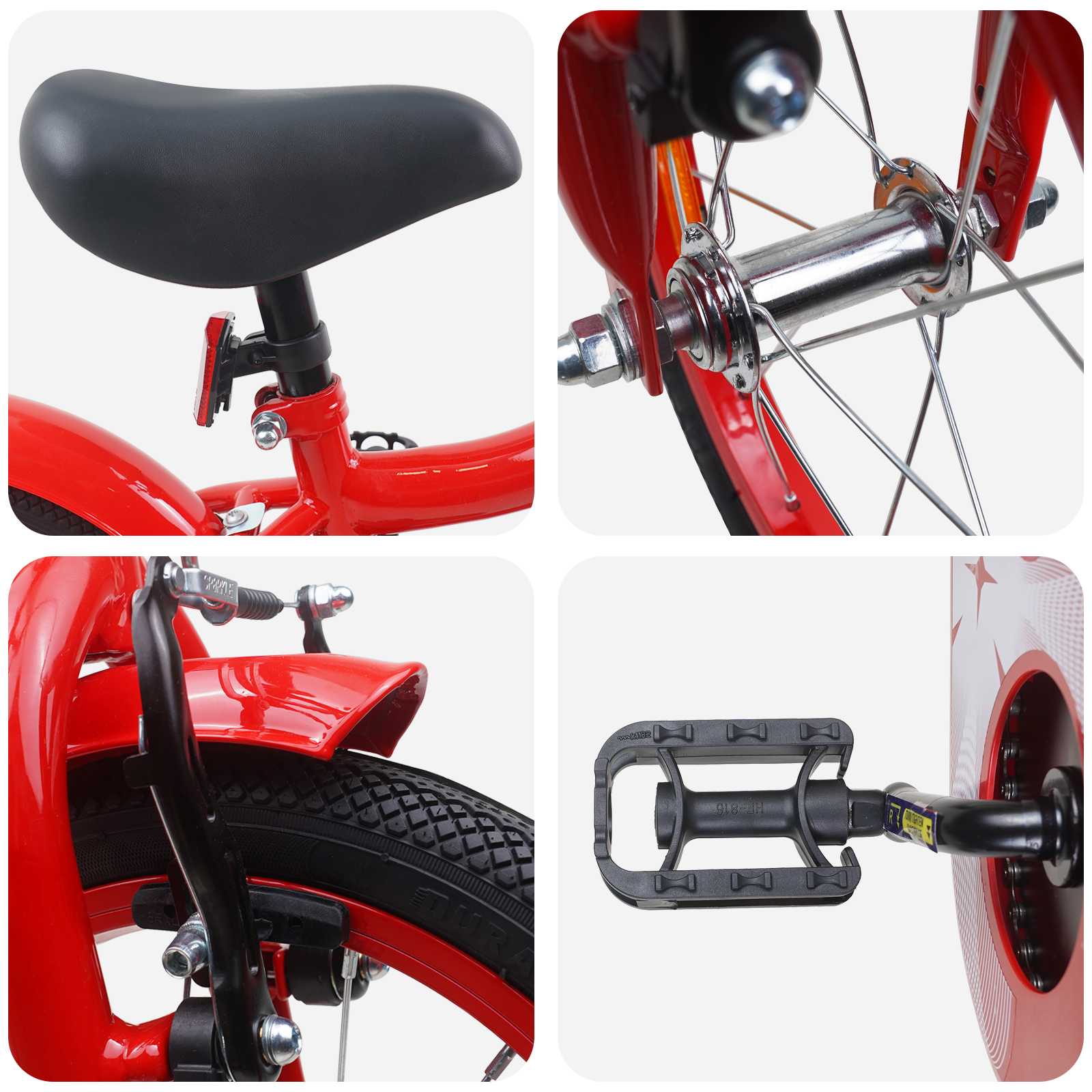 Kinderfahrrad 12 Zoll für 2-4 Jahre alt Dunkelblau