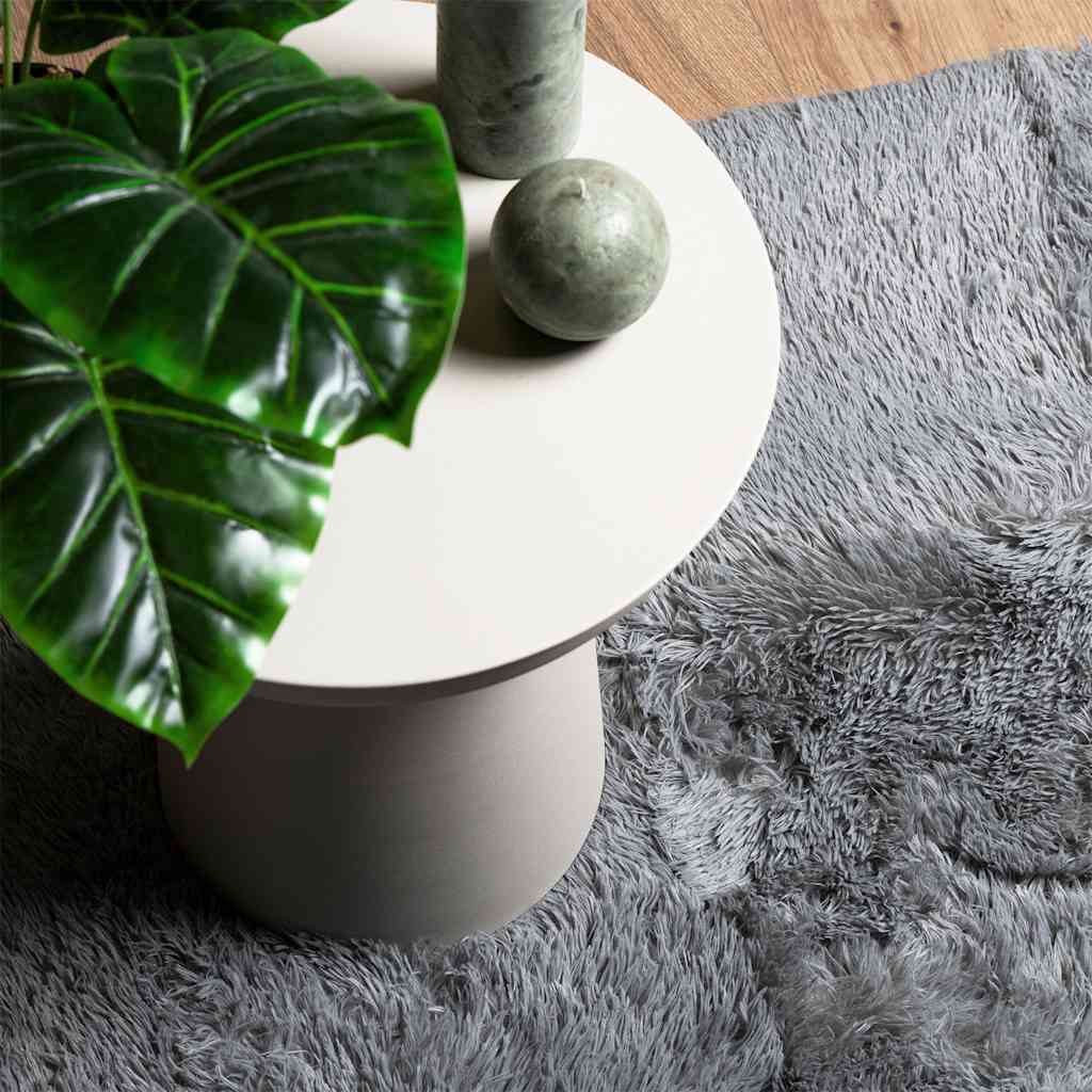 Teppich Shaggy Hochflor NAVARRA Beige 60x100 cm Polyester