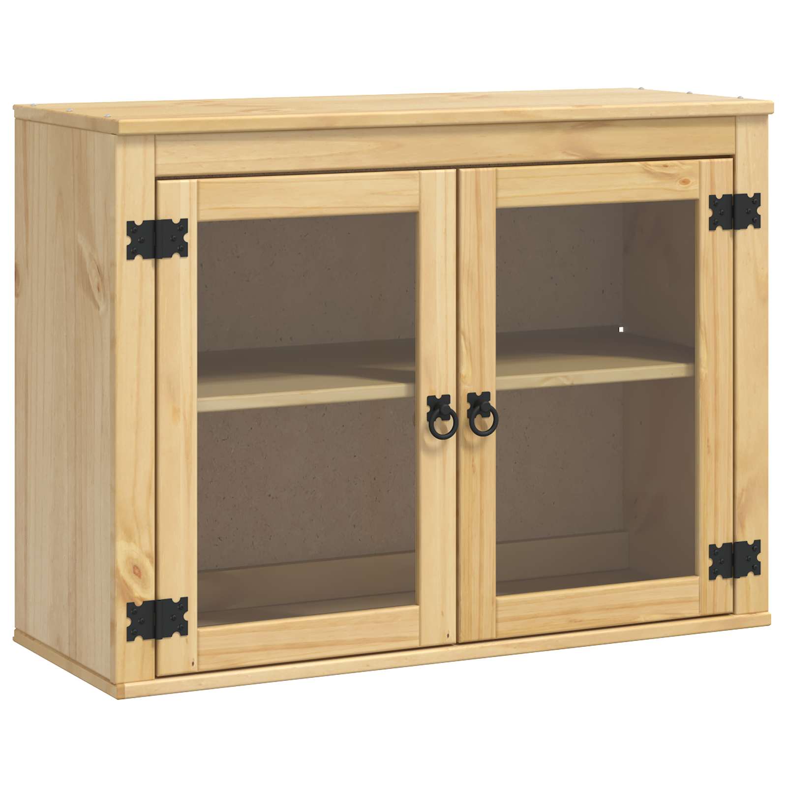 Schrank SKI Honigbraun 60 x 46 x 81,5 cm Massives Kiefernholz